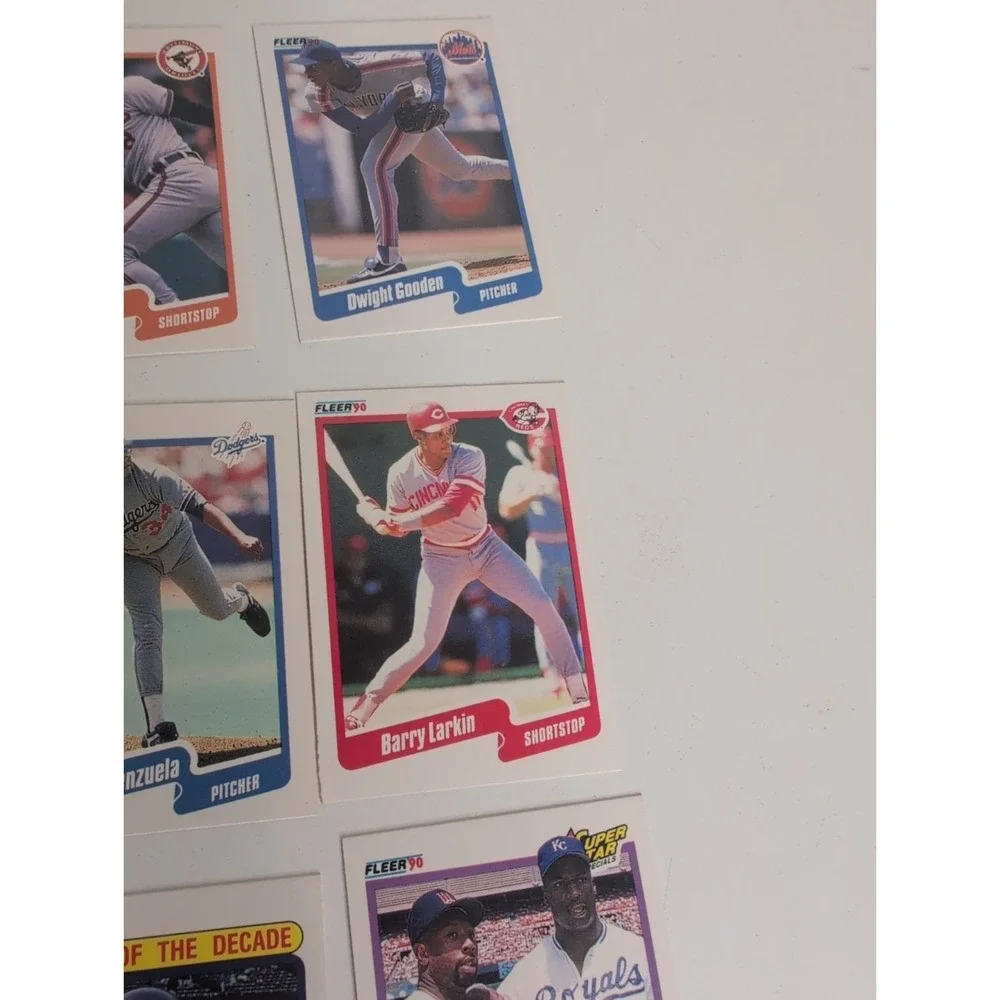 Mixed Lot Of 17 Gradable Baseball Cards 1990 Fleer Superstars Nolan Ryan & More!